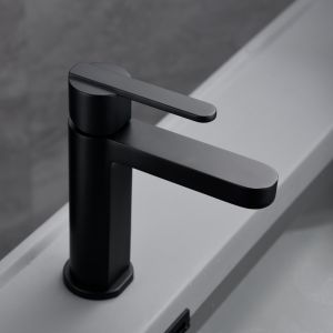 Grifo de lavabo roma negro mate [ imex® ]