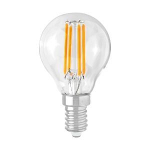 Bombilla LED e14 g45 4w filamento - blanco cálido 2300k - 3500k -