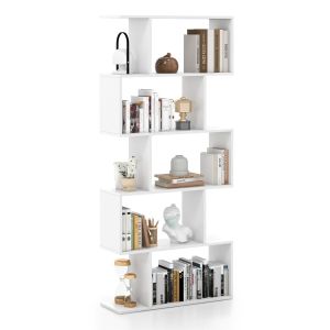 Librería/separador de ambientes de 5 niveles 70 x 23,5