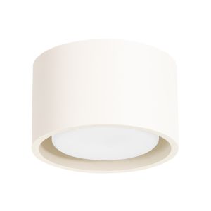 Plafones modo 1 beige aluminio 10x6x10cm