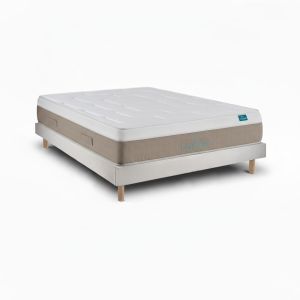 Leafsleep cloud cotton con sommier milano 200x105 cm