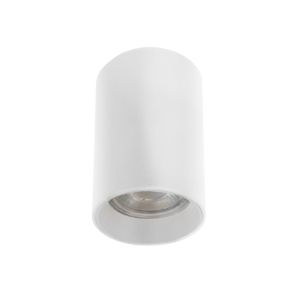 Foco de superficie basic ii cilíndrico blanco ip20 1xgu10 wonderlamp