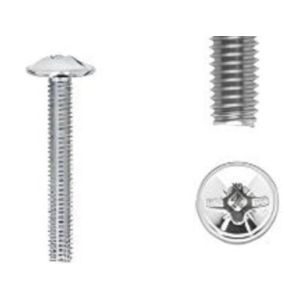 Kit que contiene 25 tornillos m4x275 mm cincados