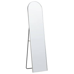 Espejo de pie bagnolet 150 cm metal plateado