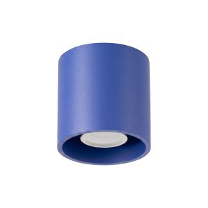 Plafones orbis 1 ultramar aluminio 10x10x10cm