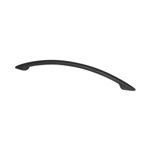 Tirador para mueble rei 171 | 191x9x25 mm | negro mate | zamak
