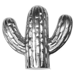 Tirador mueble cactus en laton macizo niquel satinado