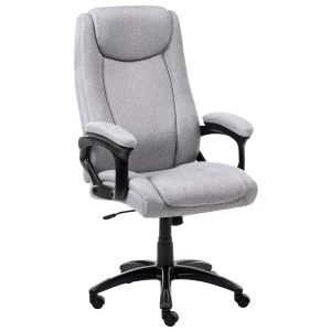 Silla ejecutiva graceful lino gris