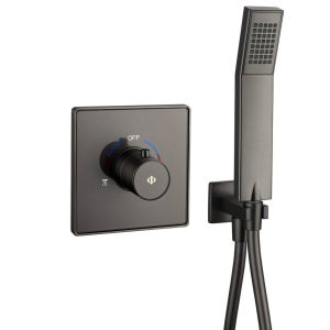 Empotrable 2 funciones universal titanio con kit - gme