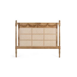 Cabecero bellecour de madera de teca en color natural 174 cm