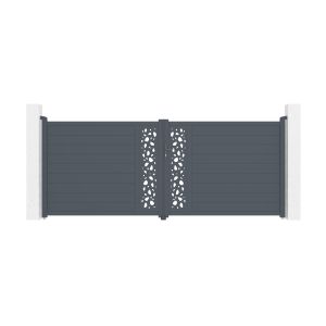 Pack puerta batiente automática 4m sunny a.160cm + motor tanker b250