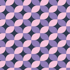 Papel pintado geométrico rosa y morado 60cm por 300cm