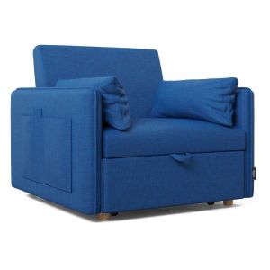 Nalui sillón cama nest 1 azul marino