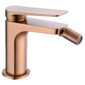 Imex - grifo monomando bidé oro rosa serie nápoles