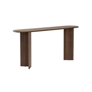 Consola de madera "sira" - 150 x 35 x 75 cm - nogal