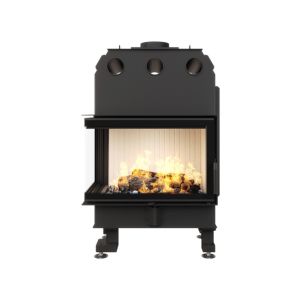 Chimenea de esquina inserto apertura izquierda energy 75x50x47-15,1 kw eco