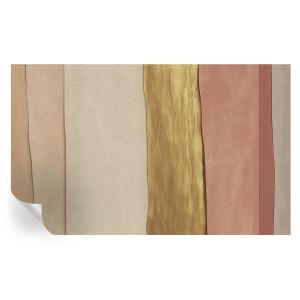 Papel pintado autoadhesivo rayas onduladas 416x254 tulup