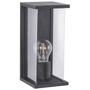 Lámpara de pared exterior wakal negro