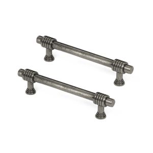 Tirador para mueble rei 180m | 127x14x29 mm | plata vieja | 2 uds. | zamak