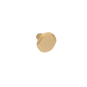 Pomo para muebles 826 en zamac diám 30mm latón alucover lote de 6