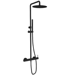 Columna ducha monomando loop cromado