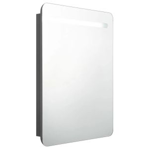Mueble de baño contemporáneo de pared con espejo LED
