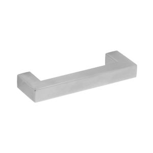 Tirador para muebles de acero inox, dist entre eje 96 mm