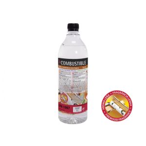 Combustible etanol de origen natural aroma madera. Caja 12 botellas de 1l