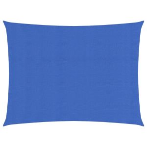 vidaXL toldo de vela azul hdpe 160 g/m² 2,5x3 m