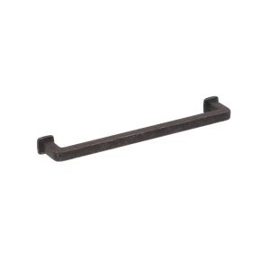 Tirador para mueble en zamac 780 dist entre ejes 160 mm negro lote de 6