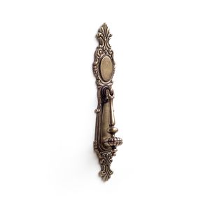 Tirador colgante rei 1089sb | 29x180 mm | cuero viejo | 10 uds. | zamak