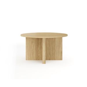 Mesa centro - roble aceitado - 90 cm