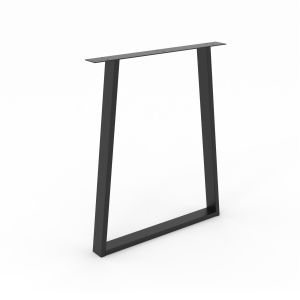 Pata de mesa rei 5-916b.6071.18p | 580x60x712 mm | negro poro