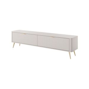 Mueble de tv - 3xe living - 200 x 38 x 51,2 cm - beige - panel estratificad