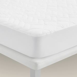 Protector de colchón 135x196 pikolin home acolchado e impermeable 32cm