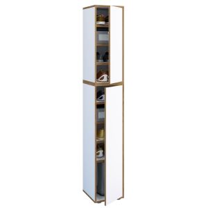 Vcm - gabinete de zapatos grandes de madera xxl salia b30