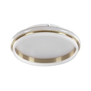 Lámpara LED de techo taping metal dorado