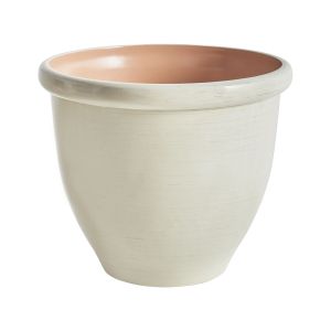 Maceta tesalia 49 cm beige claro