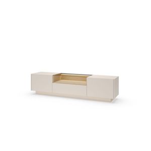 Mueble tv - LED bicolor 176,4 cm - 2 puertas