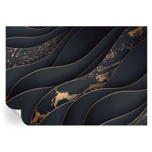 Papel pintado autoadhesivo ondas elegantes 208x146 tulup