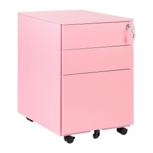 Mueble de oficina cami metal rosa