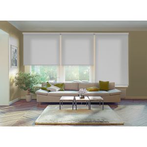 Estor enrollable traslúcido ecofuture gris 165 x 250cm