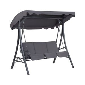 Columpio garbo metal gris oscuro
