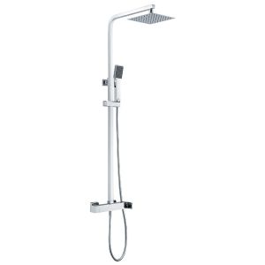 Conjunto ducha monomando fiyi cromo-imex