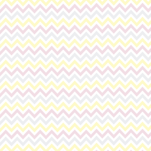 Papel pintado zig zag multicolor pastel 60cm por 300cm