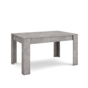 Mesa comedor, 140x90x76cm, cemento