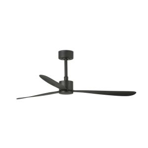 Ventilador de techo ø1320 mm negro opaco de acero con 3 palas