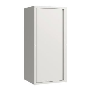 Armario de oficina burlöv acero 88x40x35 cm - blanco [en.casa]