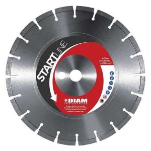 Disco de diamante diam industries - hormigón / piedra - bloque - bs60350/25