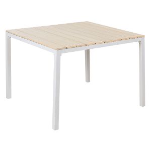 Mesa de jardín prato 95 cm 95 cm beige